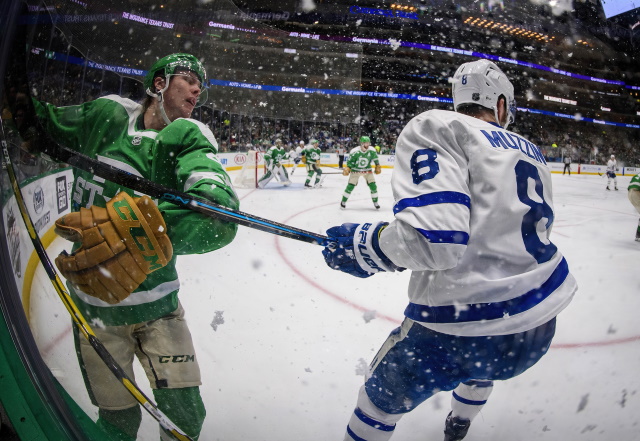 The Dallas Stars could use some scoring depth. The Toronto Maple Leafs and Jake Muzzin will talk extension again.