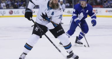 Joe Thornton headed to Toronto yesterday. NHL playoff format not known of the 2020-21 NHL season yet.