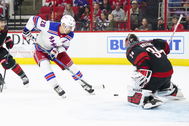 The Carolina Hurricanes kicked tires on Chris Kreider, who continue to talk extension with the NY Rangers.
