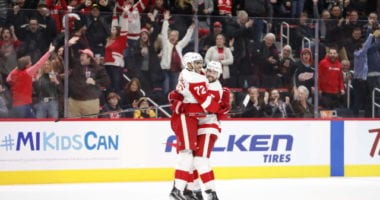 Detroit Red Wings sit out Mike Green and Andreas Athanasiou