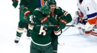 The Minnesota Wild and New York Islanders were working on a trade that involved Zach Parise and Andrew Ladd.
