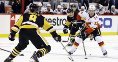 Penguins looking for depth up front. Flames looking for a top-six and maybe some depth on the blue line. Four-year extension coming for Jake Muzzin.