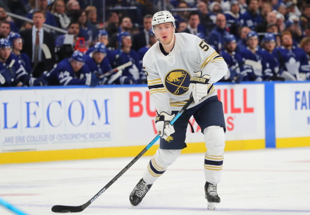 The Buffalo Sabres and Toronto Maple Leafs talked about Rasmus Ristolainen.