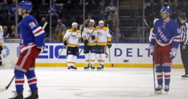 From not moving to trade possibilities - Nashville Predators and New York Rangers