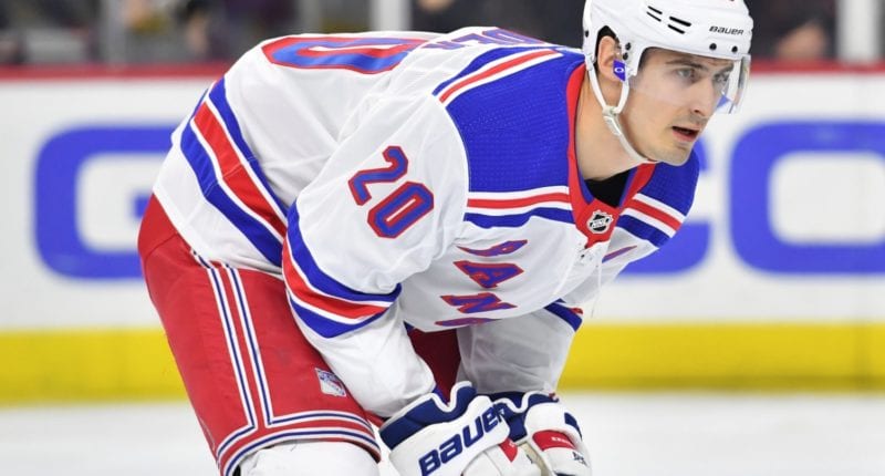 Chris Kreider takes a knee to head. Not a concussion.