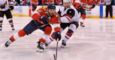 The Arizona Coyotes had significant interest in Panthers Vincent Trocheck