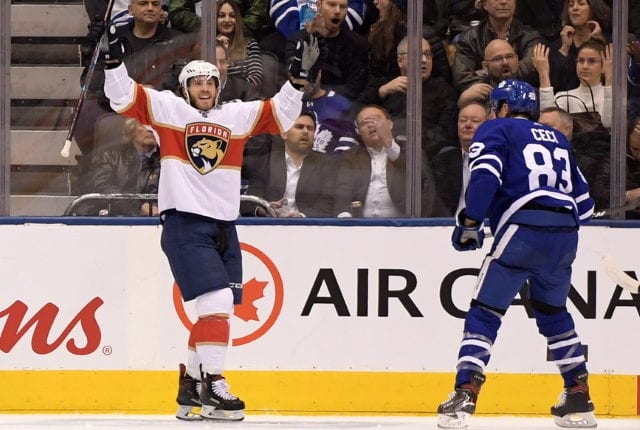 The Florida Panthers don't have to move Mike Hoffman, but they could listen to offers.