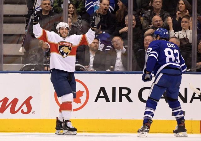The Florida Panthers don't have to move Mike Hoffman, but they could listen to offers.