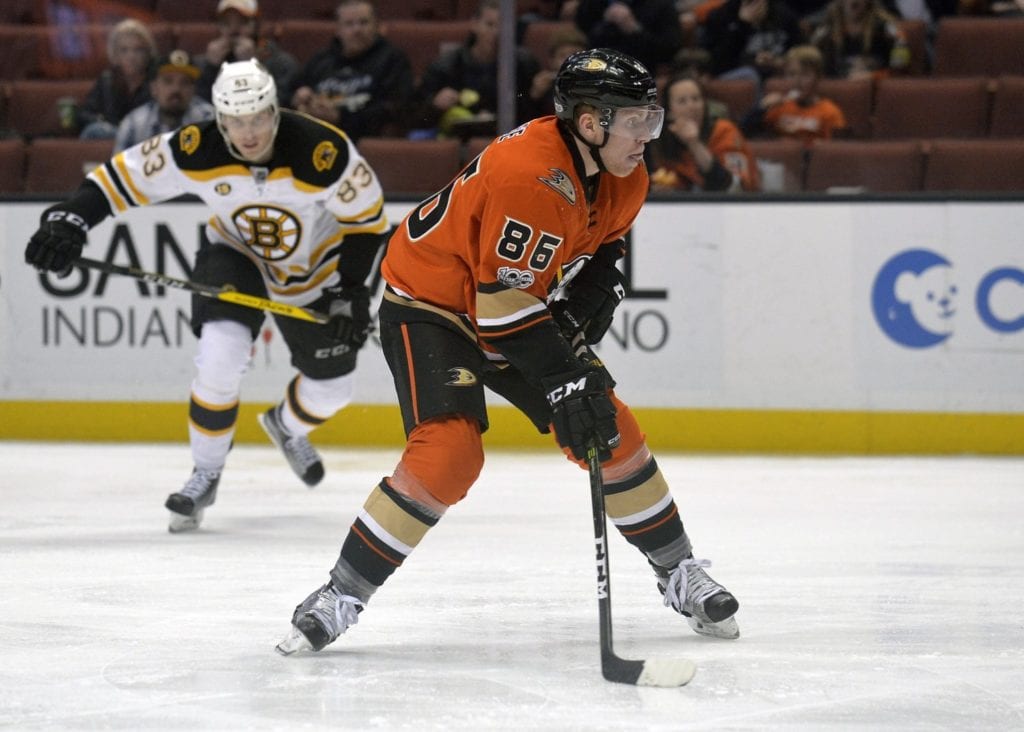 The Anaheim Ducks have traded forward Ondrej Kase to the  Boston Bruins for a 2020 1st round pick, forward David Backes, and defenseman prospect Axel Andersson.