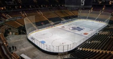 Empty Scotiabank center