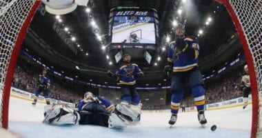 The rise in salary cap next year could help the St. Louis Blues re-sign some defensemen.