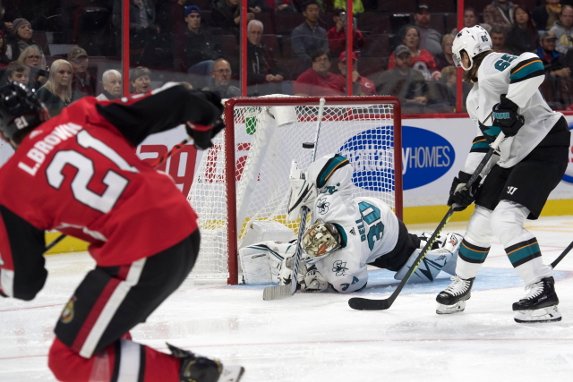 To say the San Jose Sharks season hasn't gone as planned is a huge understatement. They sit near the basement in the West, and their first-round pick belongs to the Ottawa Senators.