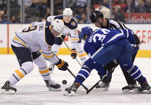 Are there issues with the Maple Leafs roster construction? The Buffalo Sabres need to add some scoring this offseason.