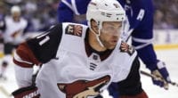 Arizona Coyotes GM has spoken with Taylor Hall's agent.