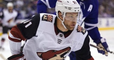 Arizona Coyotes GM has spoken with Taylor Hall's agent.