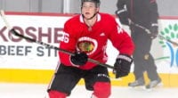 The Chicago Blackhawks and Ian Mitchell looking at their options.