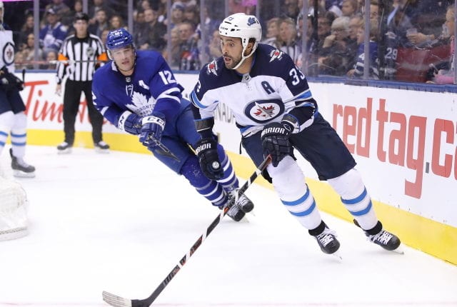 Looking at three potential landing spots for Dustin Byfuglien for next season.