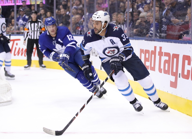 Looking at three potential landing spots for Dustin Byfuglien for next season.