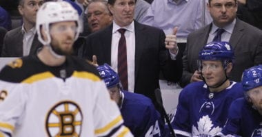 The Toronto Maple Leafs would have hired Guy Boucher if they didn't hire Mike Babcock.