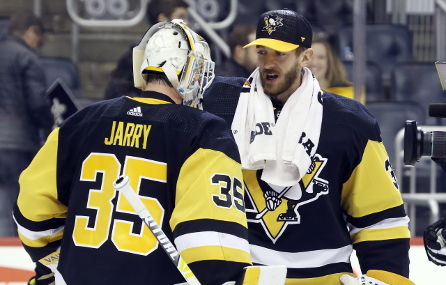 The Pittsburgh Penguins will have some goaltending decisions to make this offseason.