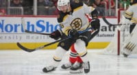 Boston Bruins forward David Krejci on having a year left on his contract.