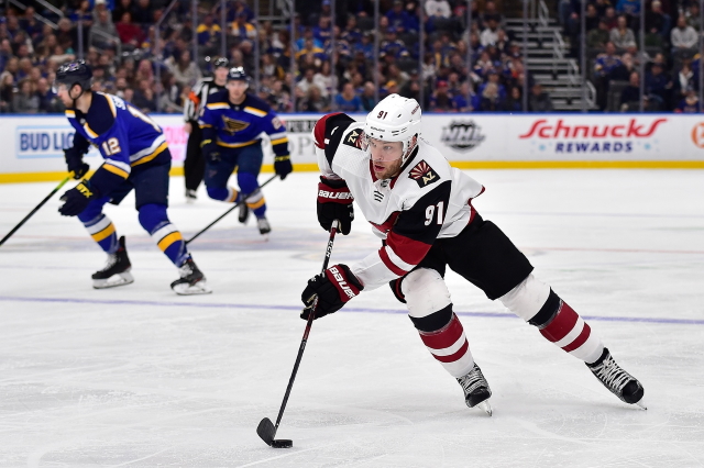 The Arizona Coyotes and Taylor Hall's agent continue to have casual talks but no formal talks will occur. Hall comments on his free agent situation.