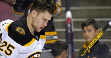 Bruins Brandon Carlo said that he was ready to return from his concussion