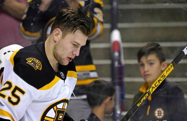 Bruins Brandon Carlo said that he was ready to return from his concussion