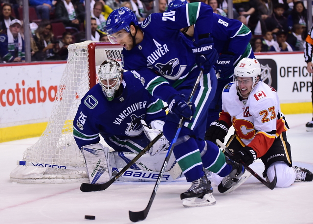 The Vancouver Canucks have pending free agents Jacob Markstrom, Chris Tanev, Tyler Toffoli, Troy Stecher and Jake Vertanen. Loui Eriksson, Brandon Sutter and Tanner Pearson could become trade candidates.