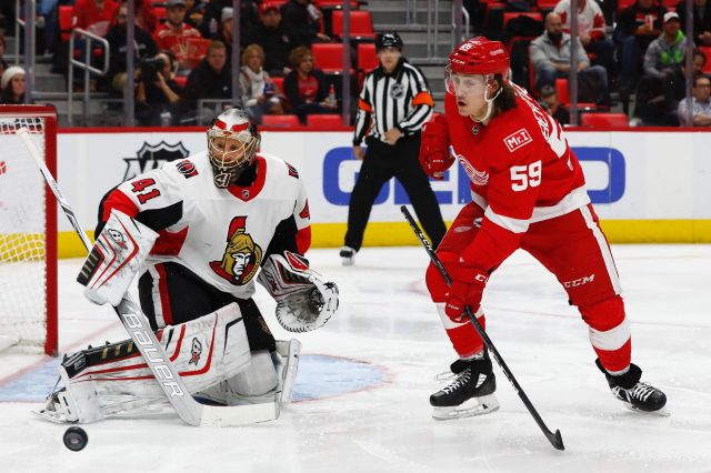 Expectations weren't huge for the Detroit Red Wings and Ottawa Senators this season, but there was the hope of being more competitive. So far this season things haven't gone as planned.