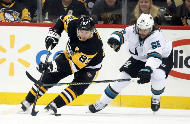 Sidney Crosby prefers the 24-team playoff structure. Erik Karlsson said he's healthy again.