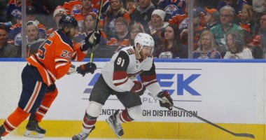 Could the Edmonton be interested in and able to afford Taylor Hall? Would the Oilers be able to trade Kris Russell?