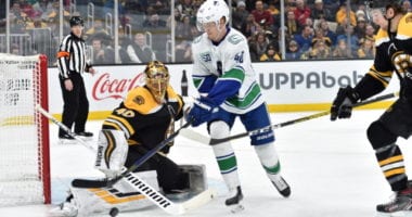 Boston Bruins goaltender Tuukka Rask not thinking about his next contract yet