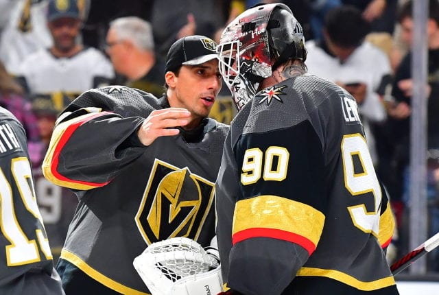 It's possible that the Vegas Golden Knights could re-sign Robin Lehner, but it won't be easy.