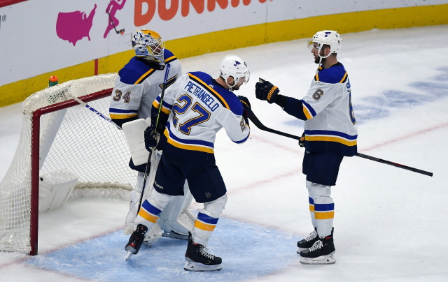Will the St. Louis Blues be able to re-sign pending unrestricted free agent defenseman Alex Pietrangelo? Who would the Blues need to trade to create the cap space for Pietrangelo?