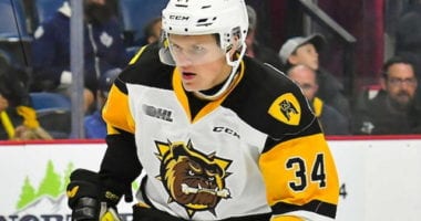 The Los Angeles Kings signed Arthur Kaliyev and Jordan Spence to entry-level deals.