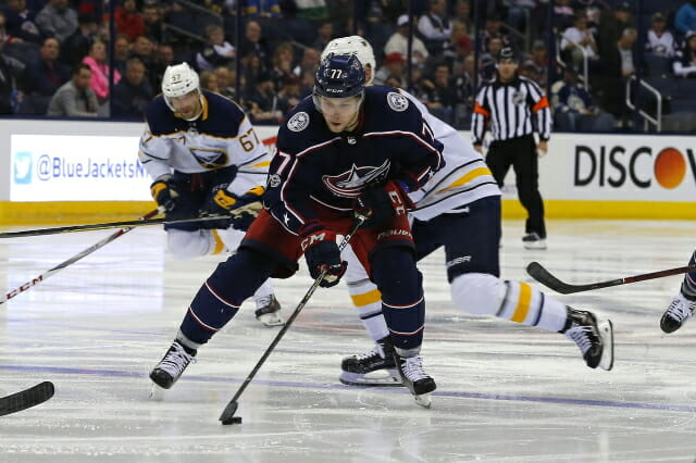 Columbus Blue Jackets forward Josh Anderson likely done for the playoffs