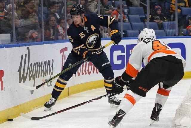The Buffalo Sabres unlikely to trade Jack Eichel.
