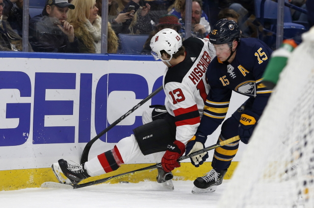 Unlikely the Buffalo Sabres would trade Jack Eichel. The New Jersey Devils could look to take advantage of their extra salary space for next season.