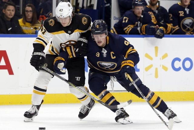 Jack Eichel to the Boston Bruins seems unlikely. The Boston Bruins won't find it easy to fit in Torey Krug.