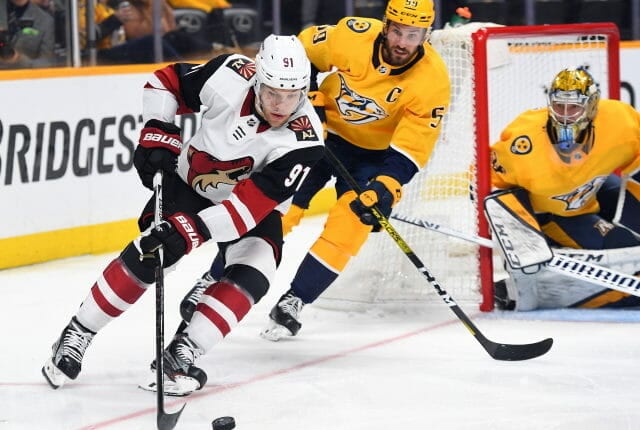 A look into the play-in matchup between the Nashville Predators and the Arizona Coyotes. Each team's strengths, weaknesses, injury updates, and playoff prediction.