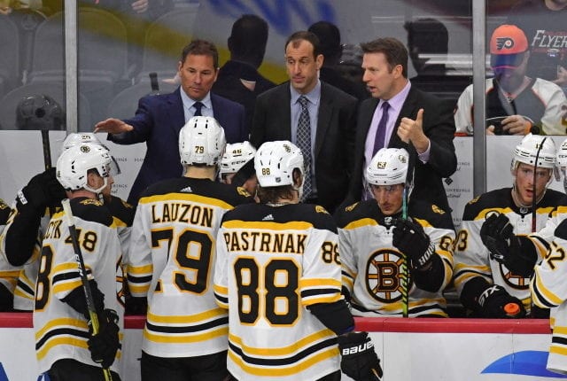 The Boston Bruins don't have any reservations about playing
