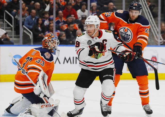 Looking at the betting odds and some storylines for the play-in Western Conference series between Chicago Blackhawks and the Edmonton Oilers.