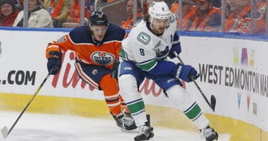Chris Tanev hopes to remain with the Canucks