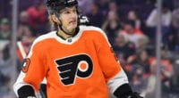 The Philadelphia Flyers sign Oskar Lindblom to a three-year contract.