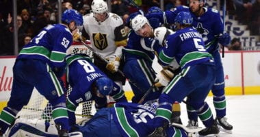 The Vegas Golden Knights and Vancouver Canucks won't have a lot of salary cap space to work with this offseason. Some tough decisions may lie ahead.