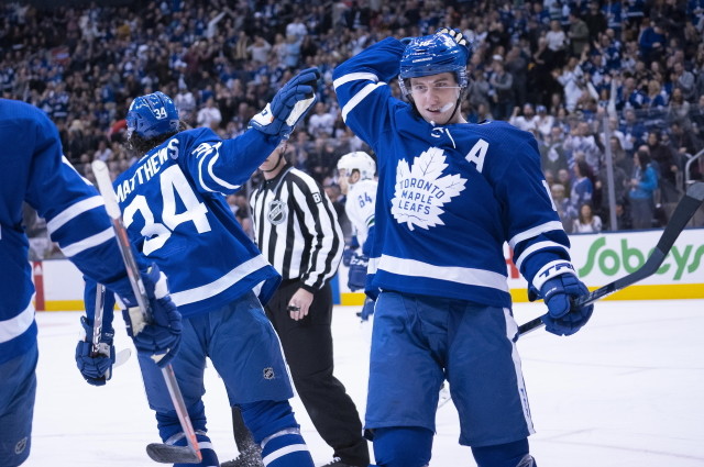 Over $300 million in NHL player signing bonuses is to be paid out today. The Toronto Maple Leafs top the list about $60 million with Auston Matthews receiving over $15 million.