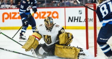 Vegas Golden Knights Marc-Andre Fleury hasn't been on the ice for Phase 3.