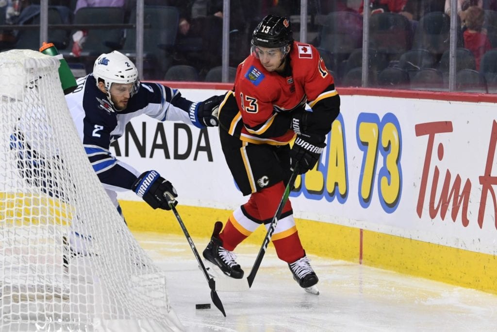 Tensions are a little high. The Winnipeg Jets are down 1-0 to the Calgary Flames are likely without both Mark Scheifele and Patrik Laine for Game 2.