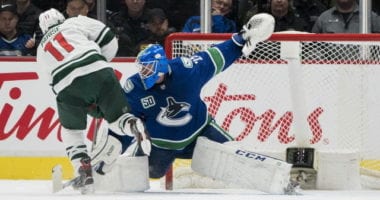 Looking at the betting odds and some storylines for the play-in Western Conference series between Minnesota Wild and the Vancouver Canucks.